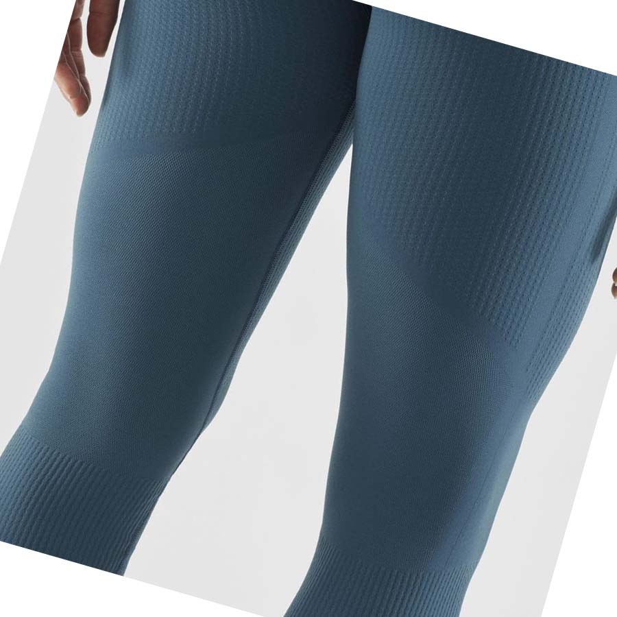 Pantalones Salomon ESSENTIAL SEAMLESS Mujer Azules | MX 2378AHK